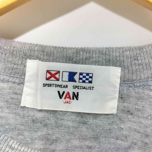 ヴァンヂャケット VAN JAC バックアーチロゴ 半袖Tシャツ メンズ M