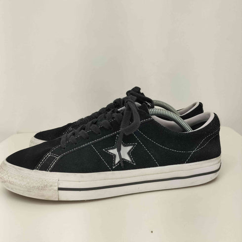 コンバースコンズ CONVERSE CONS ONE STAR PRO BLACK SUEDE メンズ JPN:27.5