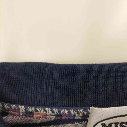 ミッソーニスポーツ MISSONI SPORTS 総柄ポロシャツ メンズ S