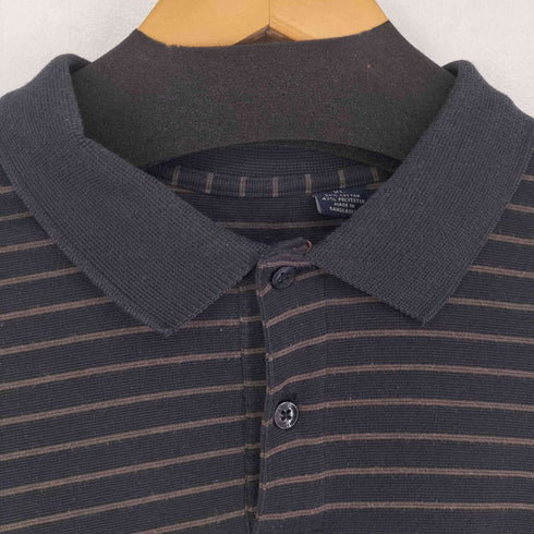 アロー ARROW ボーダー S/S ポロシャツ メンズ import:XL