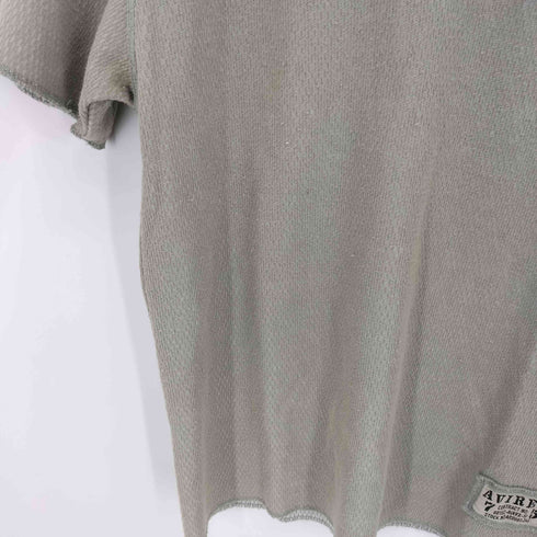 アヴィレックス AVIREX ヘンリーネック サーマルTシャツ メンズ JPN:L