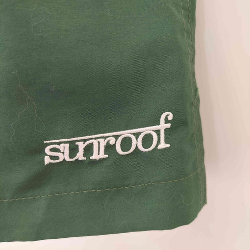 サンルーフ sunroof ロゴ刺繍ナイロンショーツ メンズ JPN:M