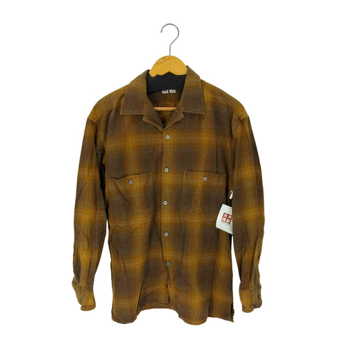 ユニクロユー UNIQLO U 開襟オンブレL/S シャツ メンズ import:L