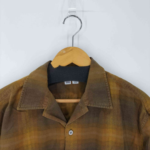 ユニクロユー UNIQLO U 開襟オンブレL/S シャツ メンズ import:L