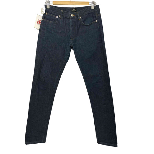 アーペーセー A.P.C. NEW STANDARD JEAN CLASSIQUE ボタンフライ デニム パンツ セルビッチ 赤耳 メンズ 29
