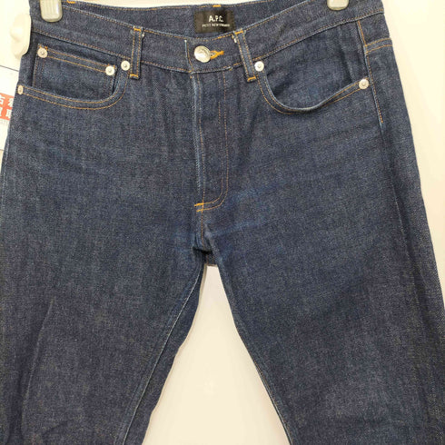 アーペーセー A.P.C. NEW STANDARD JEAN CLASSIQUE ボタンフライ デニム パンツ セルビッチ 赤耳 メンズ 29