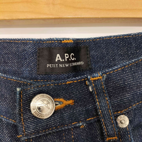 アーペーセー A.P.C. NEW STANDARD JEAN CLASSIQUE ボタンフライ デニム パンツ セルビッチ 赤耳 メンズ 29
