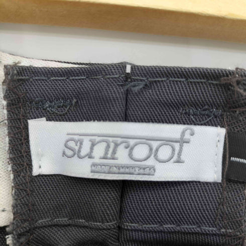 サンルーフ sunroof バックワッペンコットンワークパンツ メンズ JPN:L
