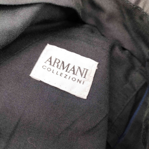 アルマーニコレツィオーニ ARMANI COLLEZIONI ノータック スラックスパンツ メンズ JPN:48
