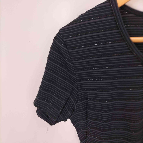ゴーサンゴーイチプールオム 5351 POUR LES HOMMES ラメボーダーカットソー メンズ 2