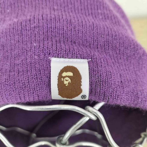 アベイシングエイプ A BATHING APE ラインストーン ビーニー メンズ FREE