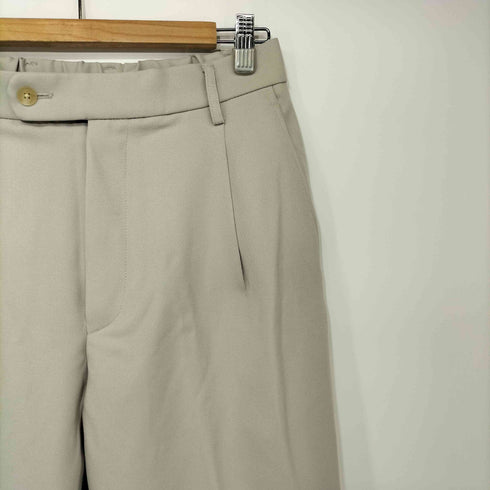 ビューティーアンドユースユナイテッドアローズ BEAUTY & YOUTH UNITED ARROWS ワンタック ポリエステルパンツ メンズ JPN:S
