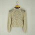 ザラ ZARA Cropped Diamond Pointelle Knit ダイヤモンド編クロップドセーター レディース JPN:S