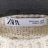 ザラ ZARA Cropped Diamond Pointelle Knit ダイヤモンド編クロップドセーター レディース JPN:S