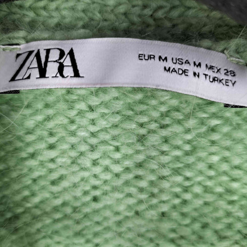 ザラ ZARA ローゲージオープンニットカーディガン レディース JPN:M
