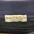 ビューティーアンドユースユナイテッドアローズ BEAUTY & YOUTH UNITED ARROWS パイル ボーダー クルーネック Tシャツ メンズ JPN:M