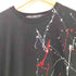 ノーアイディー NO ID. ペイント加工 ロングスリーブカットソー メンズ ONE SIZE