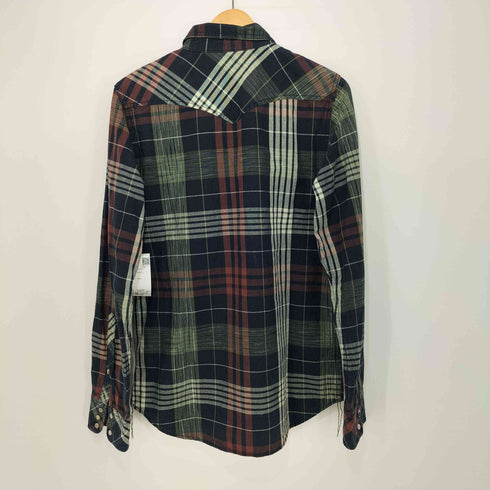 ディーゼル DIESEL コットンチェック ウエスタンシャツ メンズ import:S