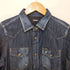 ディーゼル DIESEL ダメージ加工 インディゴウエスタンシャツ メンズ import:XS