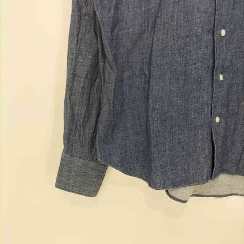 バーニーズニューヨーク BARNEYS NEWYORK インディゴ長袖シャツ メンズ JPN:M