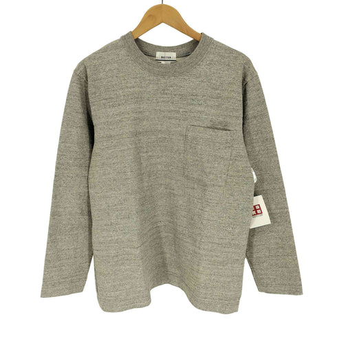 ベター BETTER DAYS POCKET L/S TEE メンズ JPN:3