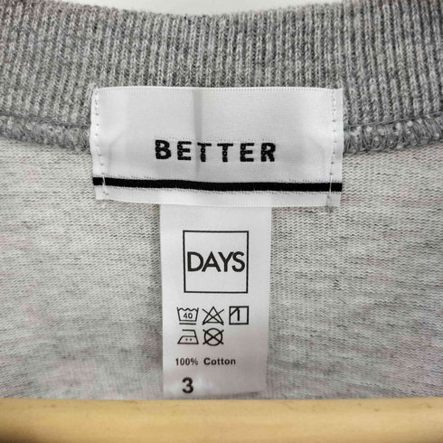ベター BETTER DAYS POCKET L/S TEE メンズ JPN:3