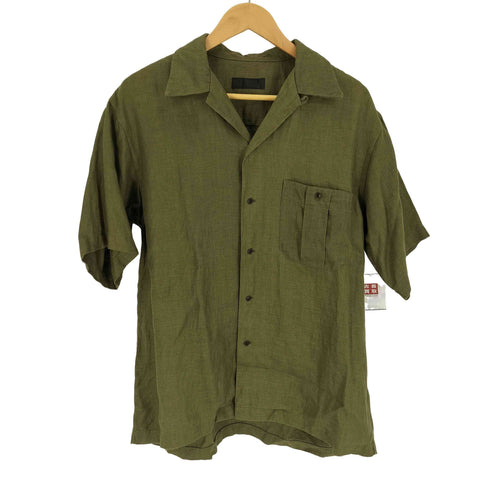 コリーナ COLINA 23SS Safilin Linen Herringbone Safari Shirts サフィランリネンヘリンボーンサファリシャツ メンズ JPN:M
