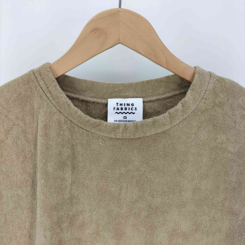 THING FABRICS TF T-shirts Tシャツ ショートパイル メンズ JPN:2