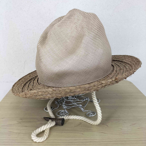 キジマタカユキ KIJIMA TAKAYUKI 21SS ブリム切替ストローマウンテンハット メンズ FREE