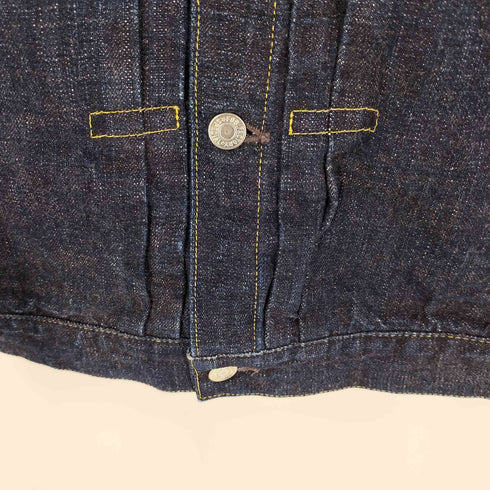 エフオービーファクトリー FOB FACTORY 日本製 G3 DENIM 2ND JK セルヴィッチデニム セカンド ジャケット メンズ 40