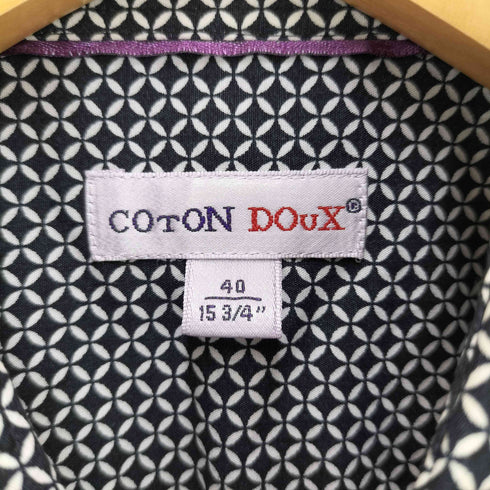 COTON DOUX L/S 総柄シャツ メンズ FR:40
