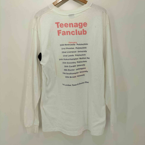 裾シングルステッチ バンド ロングスリーブTシャツ メンズ import:XL