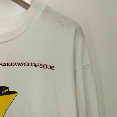 裾シングルステッチ バンド ロングスリーブTシャツ メンズ import:XL
