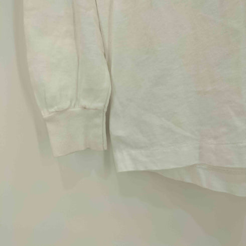 裾シングルステッチ バンド ロングスリーブTシャツ メンズ import:XL