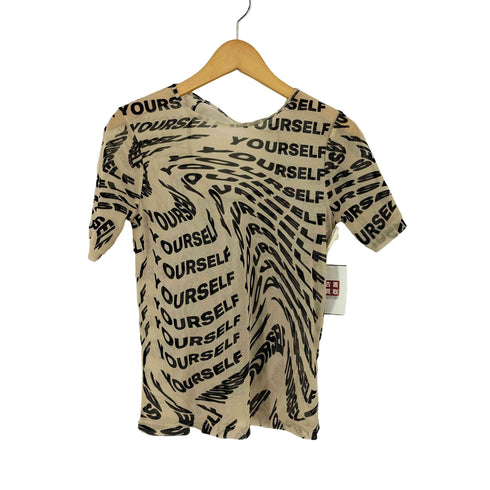 メゾンスペシャル MAISON SPECIAL Distortion Print Top レディース FREE