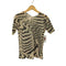 メゾンスペシャル MAISON SPECIAL Distortion Print Top レディース FREE