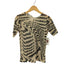 メゾンスペシャル MAISON SPECIAL Distortion Print Top レディース FREE