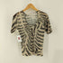メゾンスペシャル MAISON SPECIAL Distortion Print Top レディース FREE