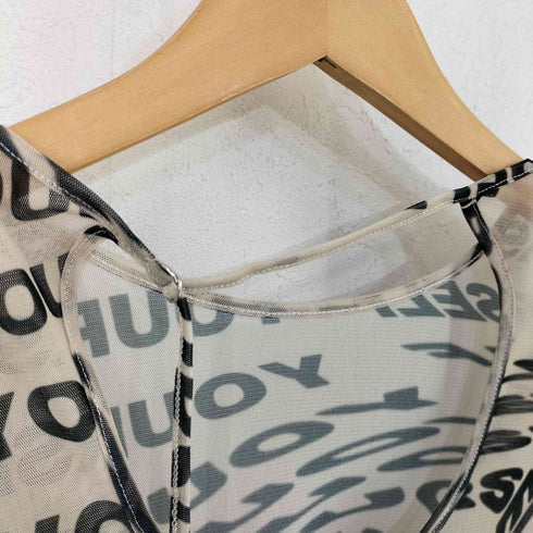 メゾンスペシャル MAISON SPECIAL Distortion Print Top レディース FREE