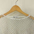 ザラ ZARA ラメ メッシュ クロップドトップ レディース import:M
