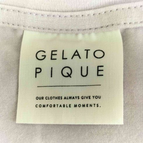 ジェラートピケ gelato pique カラフルレーヨンロゴTシャツ&ショートパンツ レディース ONE SIZE