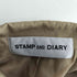 STAMP AND DIARY コットンギャバ チェスターコート レディース
