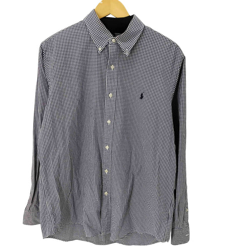 ラルフローレン RALPH LAUREN CLASSIC FIT スモールポニー刺繍 ボタンダウンギンガムチェックシャツ メンズ JPN:L
