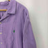 ポロバイラルフローレン Polo by RALPH LAUREN シルクリネンオープンカラーシャツ ラベンダー メンズ