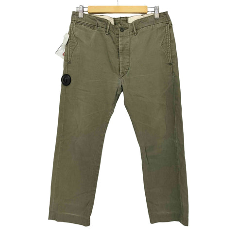 ダブルアールエルラルフローレン RRL RALPH LAUREN ノータックチノパンツ オフィサーチノ メンズ 32/30