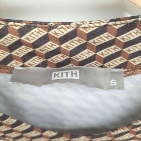 キス KITH kith women Mulberry sheer monogram tee レディース import:S