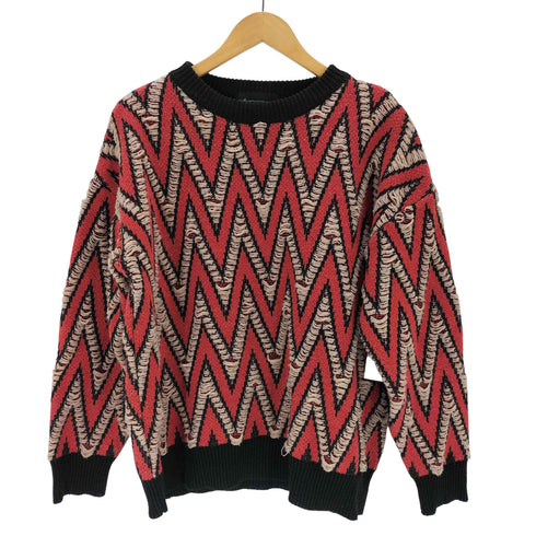 ネオス NEOS ADDICTIVE DESIGN 総柄セーター メンズ JPN:XL