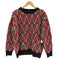 ネオス NEOS ADDICTIVE DESIGN 総柄セーター メンズ JPN:XL