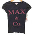 マックスアンドコー MAX & CO. クルーネックロゴプリントTシャツ レディース JPN:S