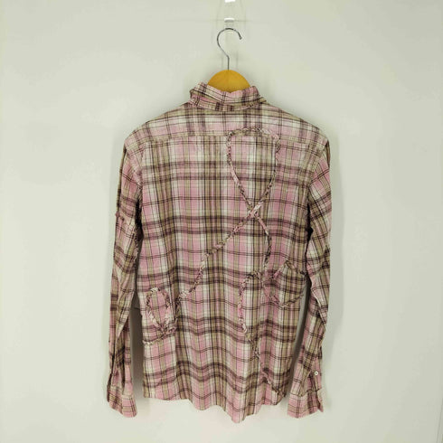 フレンチコネクション FRENCH CONNECTION クラッシュチェックL/S シャツ ハート メンズ import:M